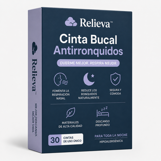 Cinta Bucal Antirronquidos