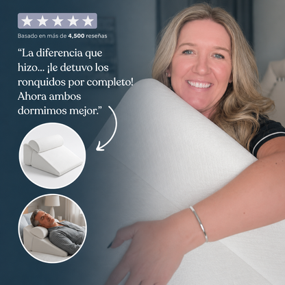 Relieva™ - Almohada Cervical Antirronquidos