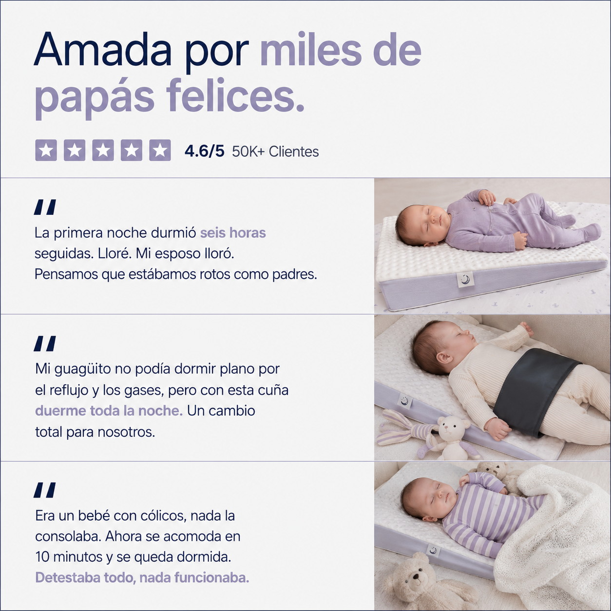 Relieva™ - Almohada Antireflujos para niños