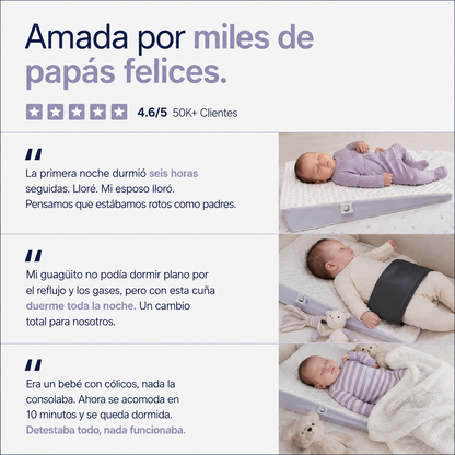 Relieva™ - Almohada Antireflujos para niños