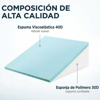 Almohada Relieva™ + Antifaz de seda