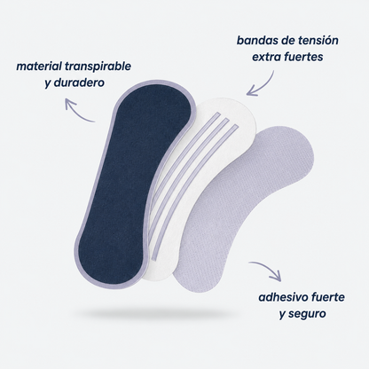 Tiras nasales Antironquidos de máxima potencia